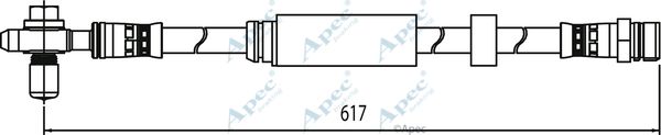 APEC BRAKING Jarruletku HOS3944